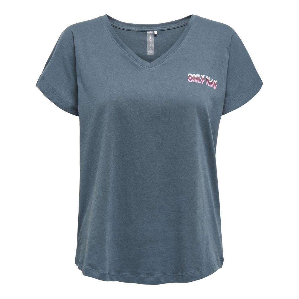 T-Shirt Bleuté Femme Only Paub pas cher