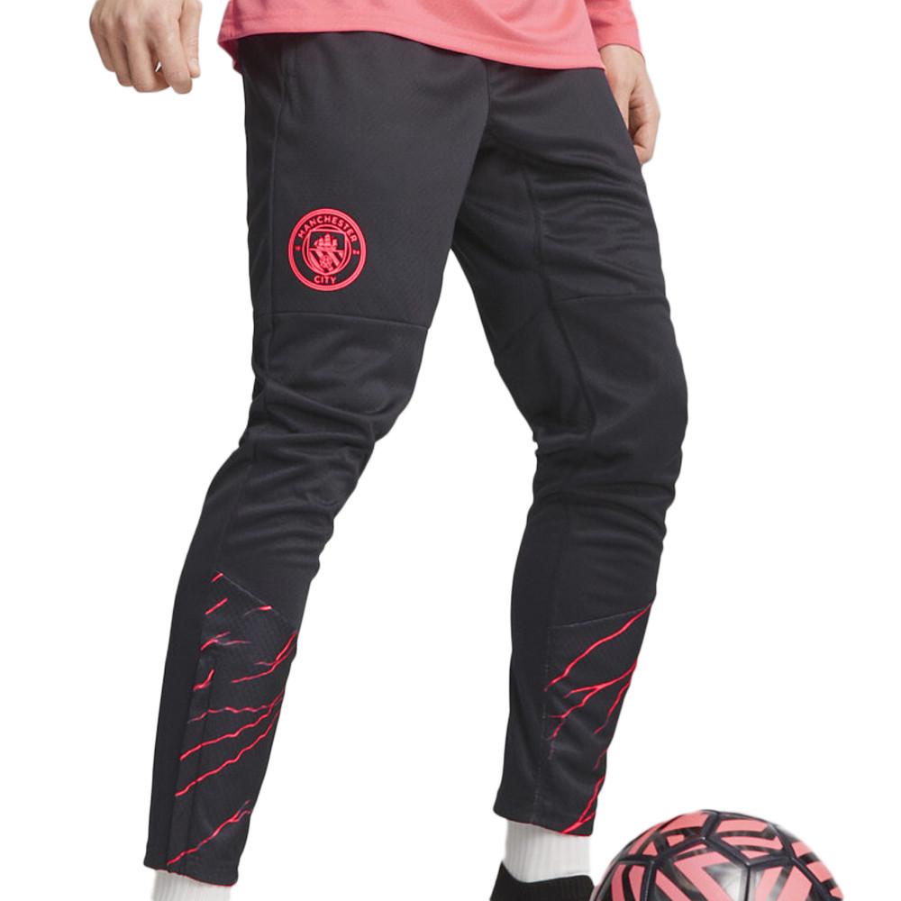 MANCHESTER CITY Pantalon de foot Noirs Homme Puma 772864 pas cher