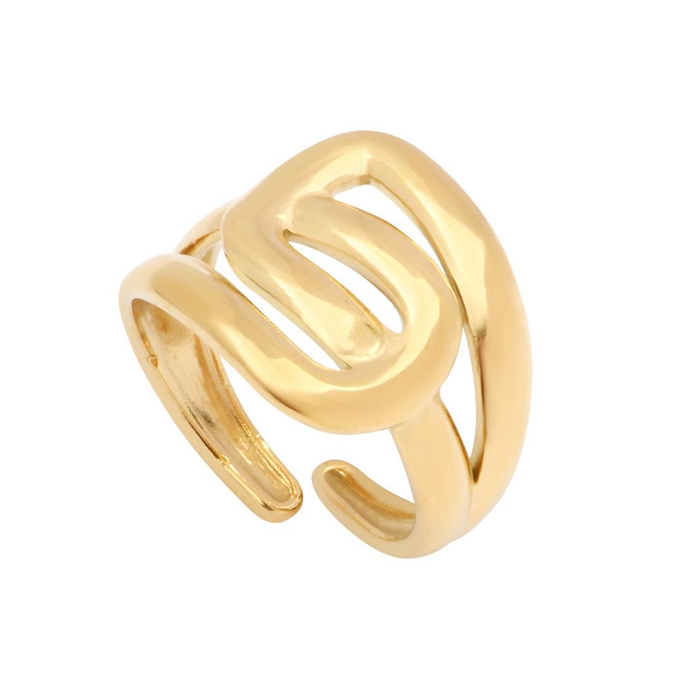 Bague Doré Femme Clio Blue BA0019 pas cher