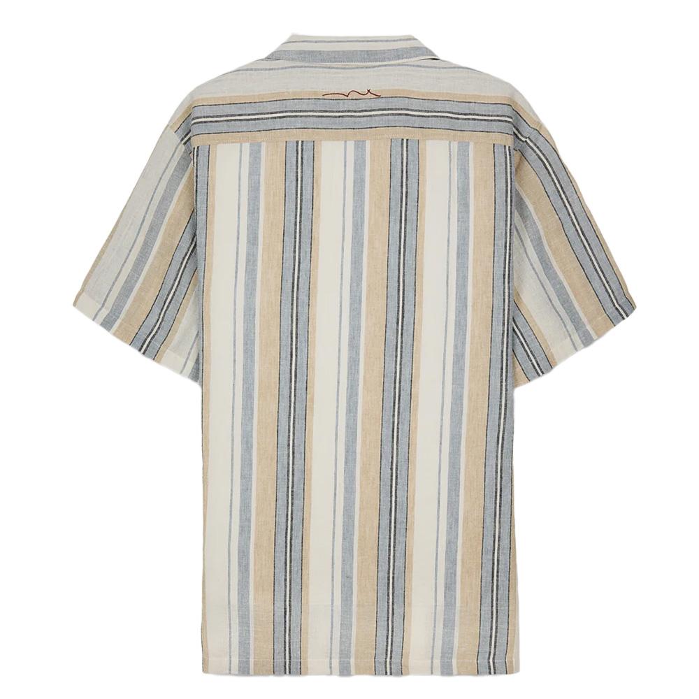 Chemise Beige/Bleu Homme Teddy Smith Keith vue 4