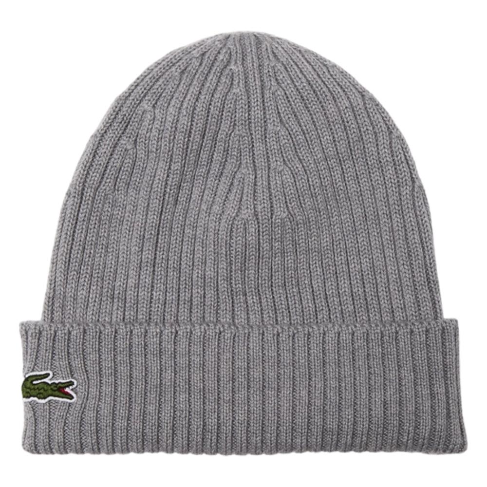 Bonnet Gris Homme Lacoste hjm pas cher
