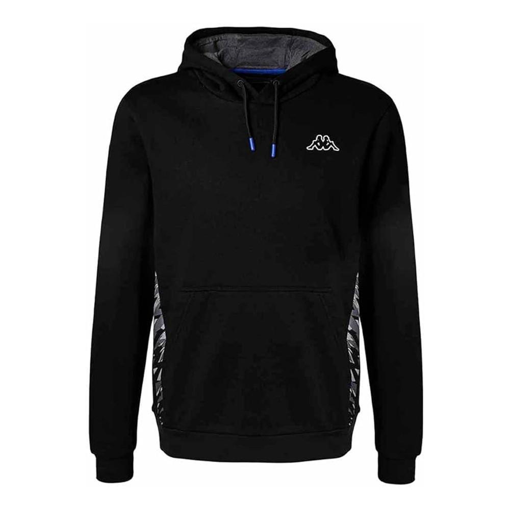 Sweat Noir Homme Kappa Cheldy Graphik pas cher