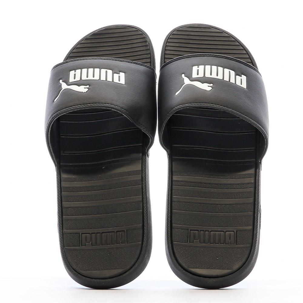Claquettes Noir Homme Puma Cool Cat vue 3