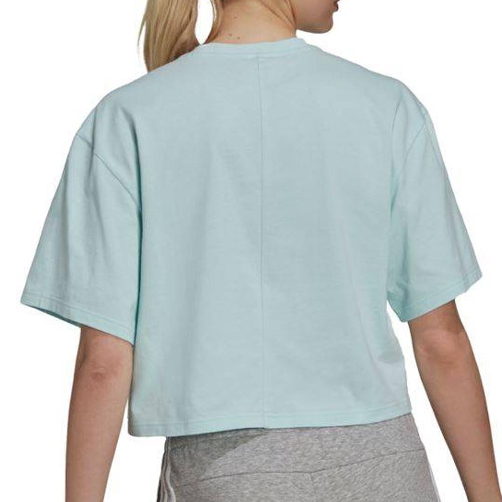T-shirt Cop Top Bleu Femme Adidas Uforu vue 2