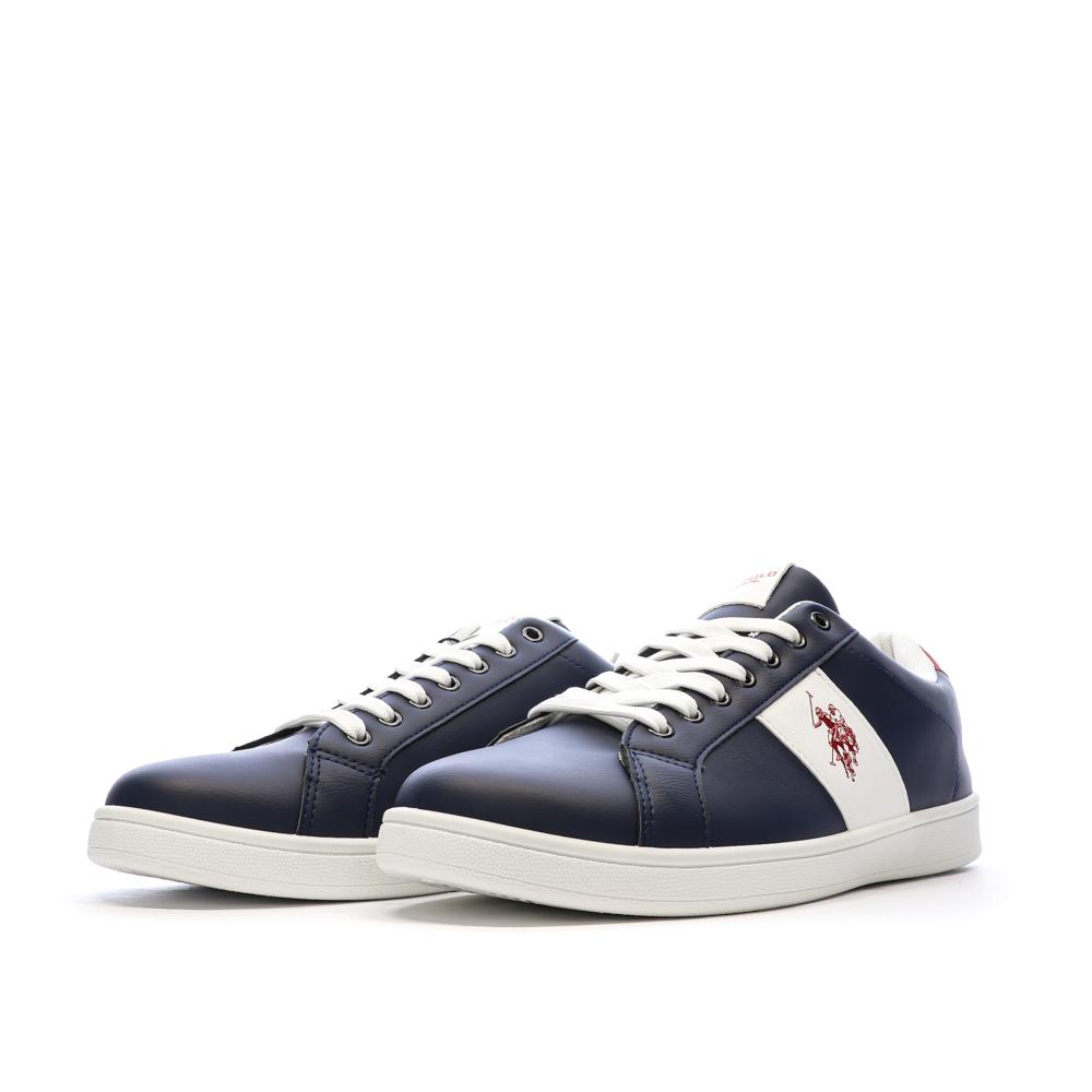 Baskets Marine/Blanc/Rouge Homme US Polo ASSN High-top vue 6