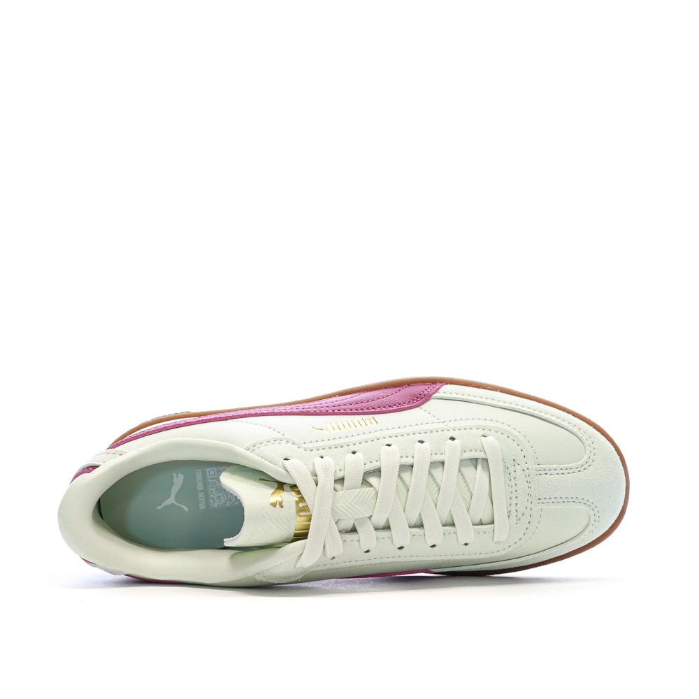 Baskets Bordeaux/Vert Femme Puma Club II Era vue 4