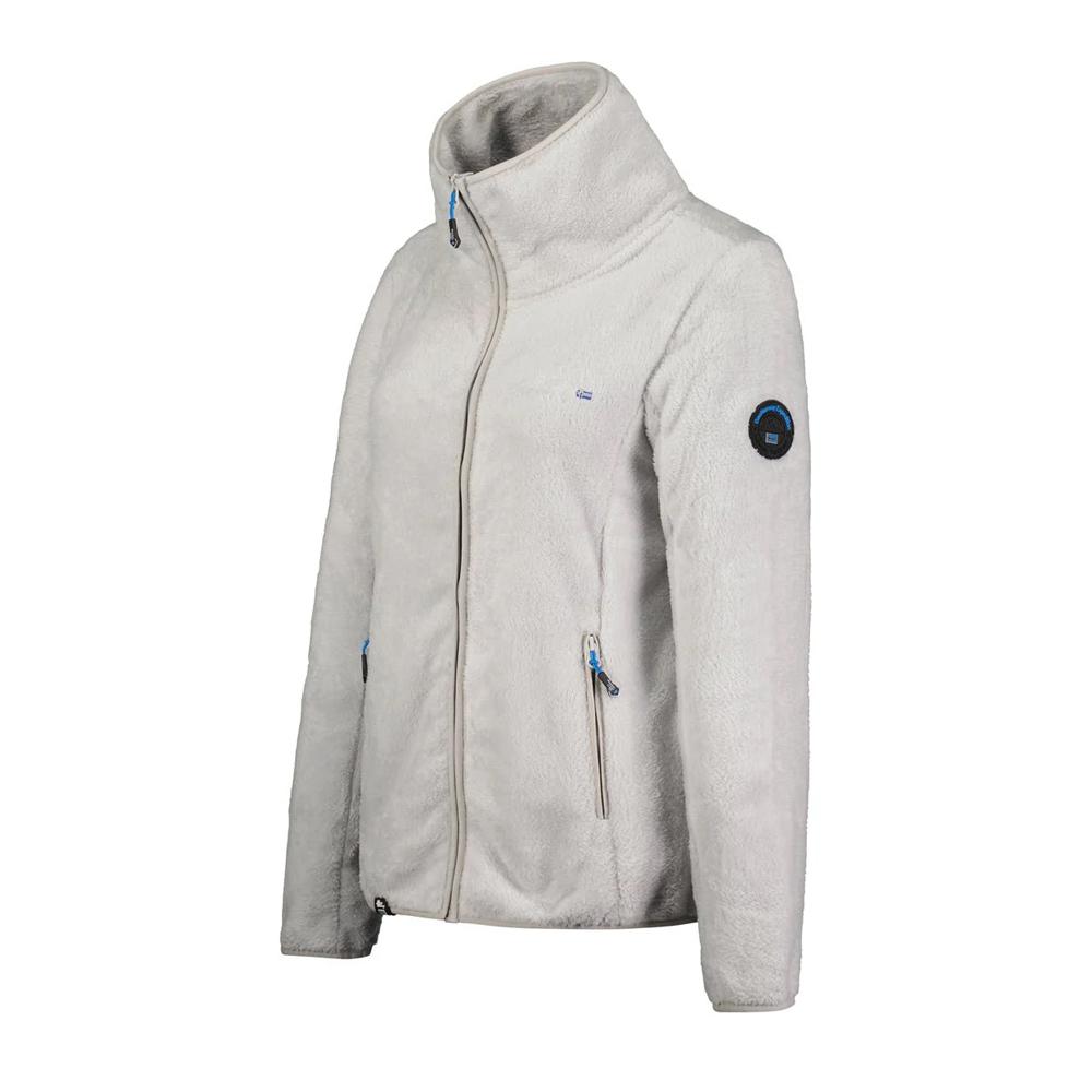 Veste Sherpa Gris Fille geographical Norway Unique pas cher