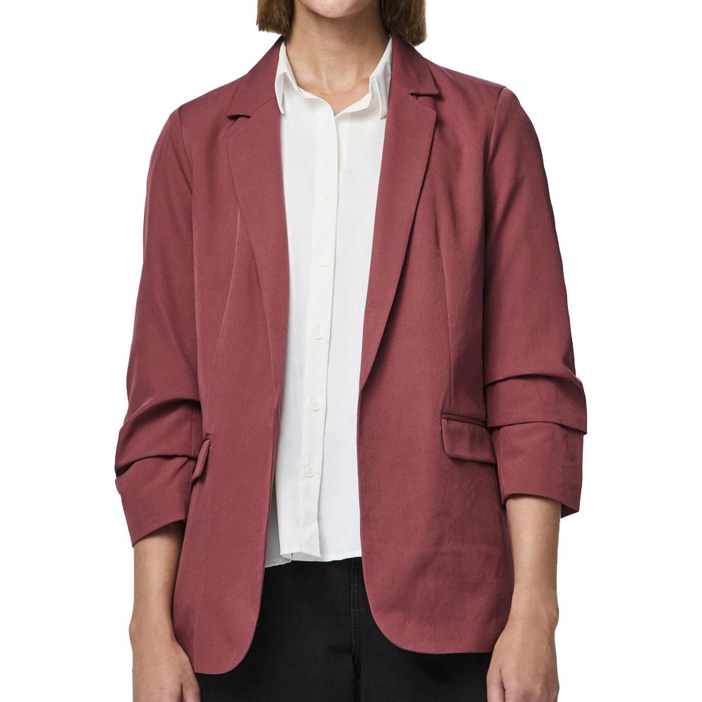 Blazer Rose Femme Pieces Bosella New pas cher