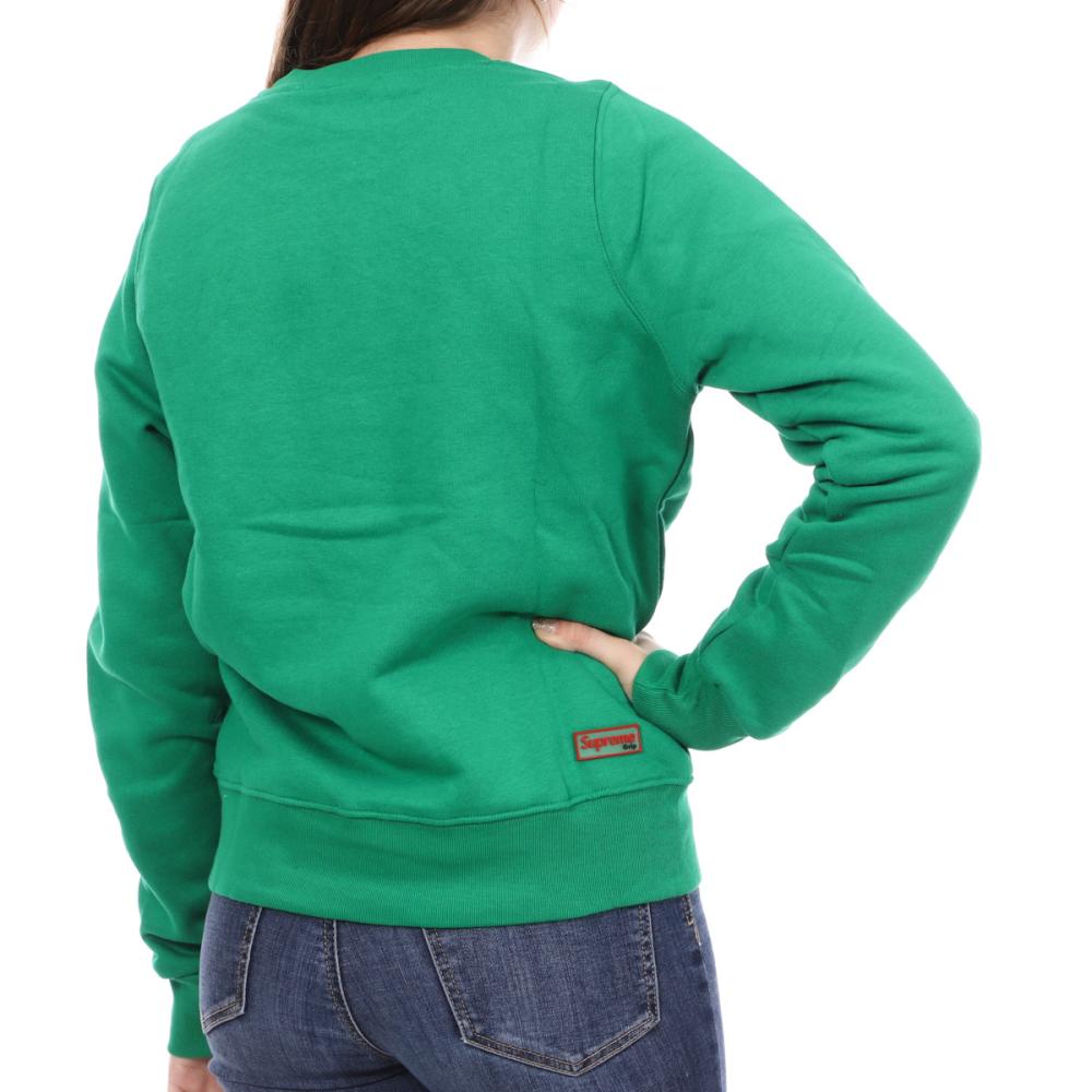 Sweat Vert Femme Supreme Grip Aida vue 2
