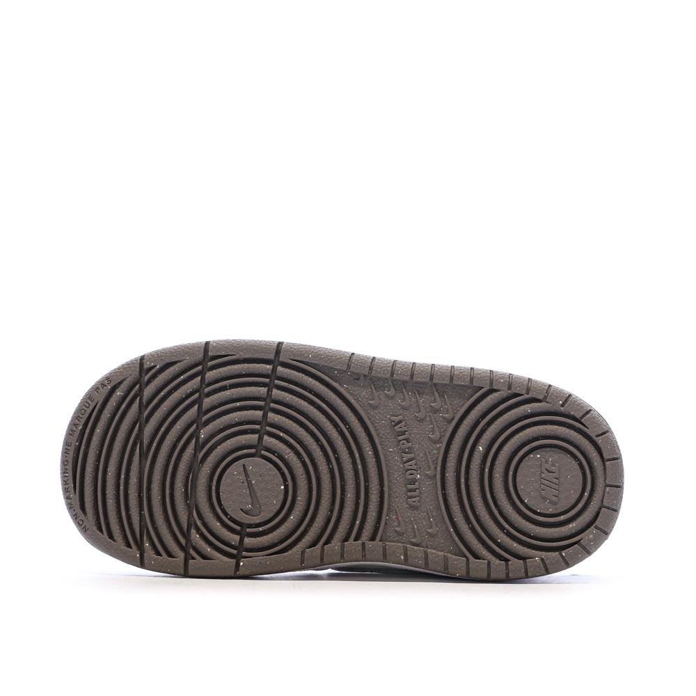 Baskets Grise Enfant Nike Court Borough Low Recraf vue 5