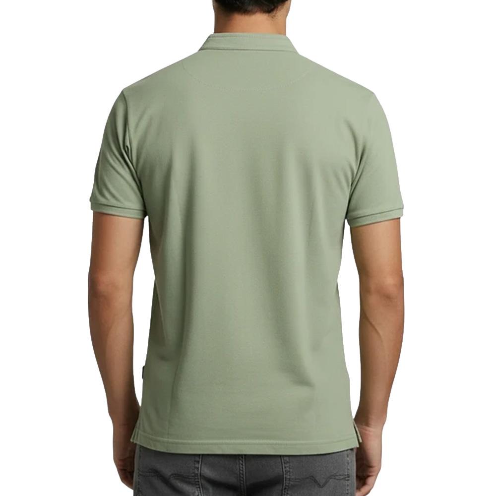 Polo Vert Homme Lee Cooper GLC2047 vue 2