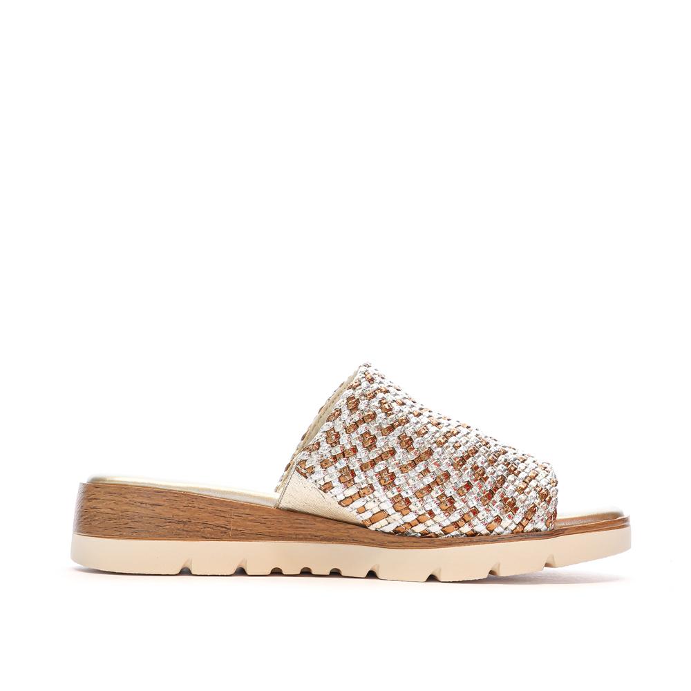 Claquettes Camel/Marron Femme XTI 143881 vue 2