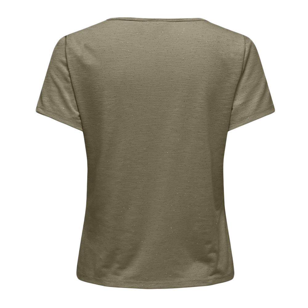 T-Shirt Kaki Femme JDY Dora vue 2