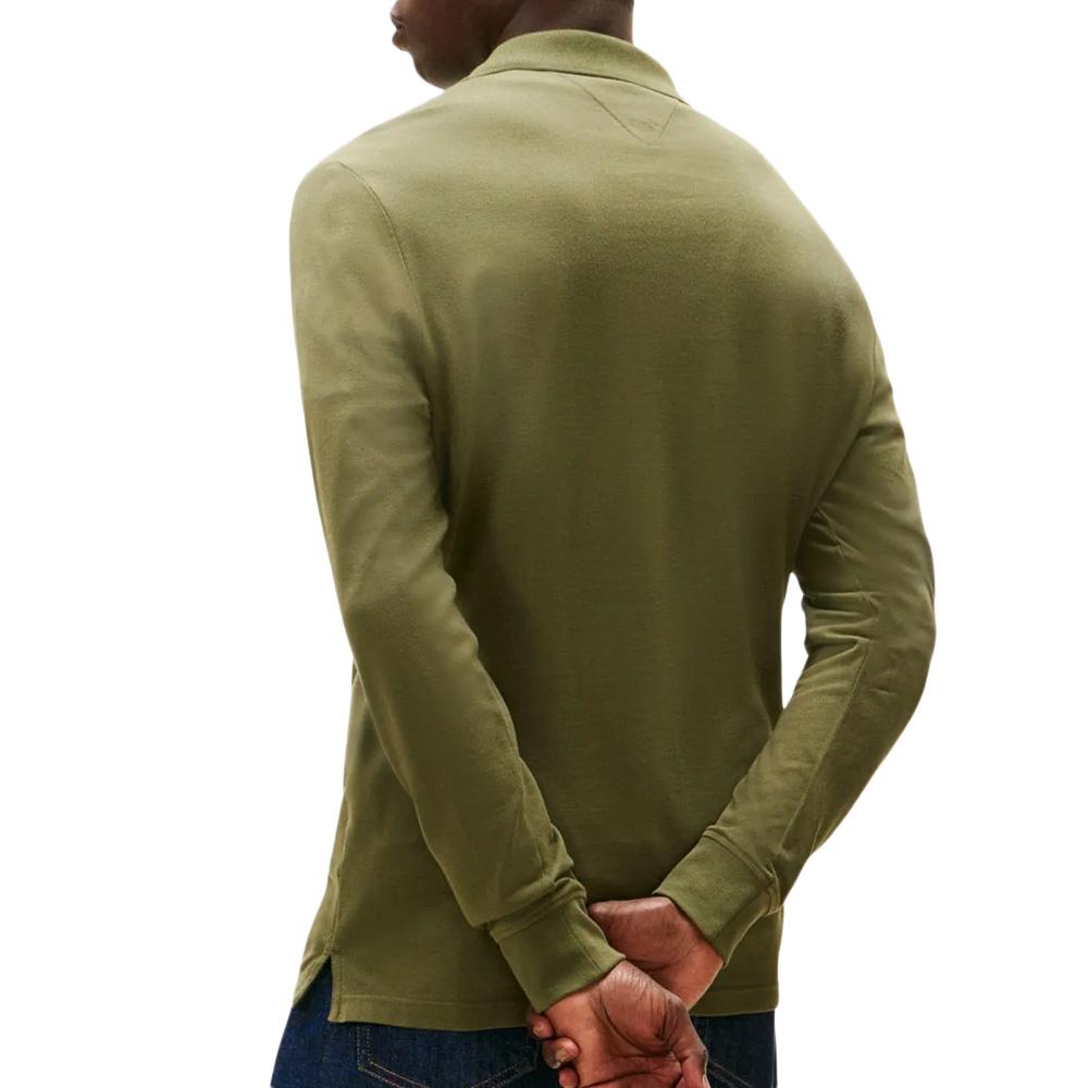 Polo Kaki Homme Tommy Hilfiger DM0DM20232 vue 2