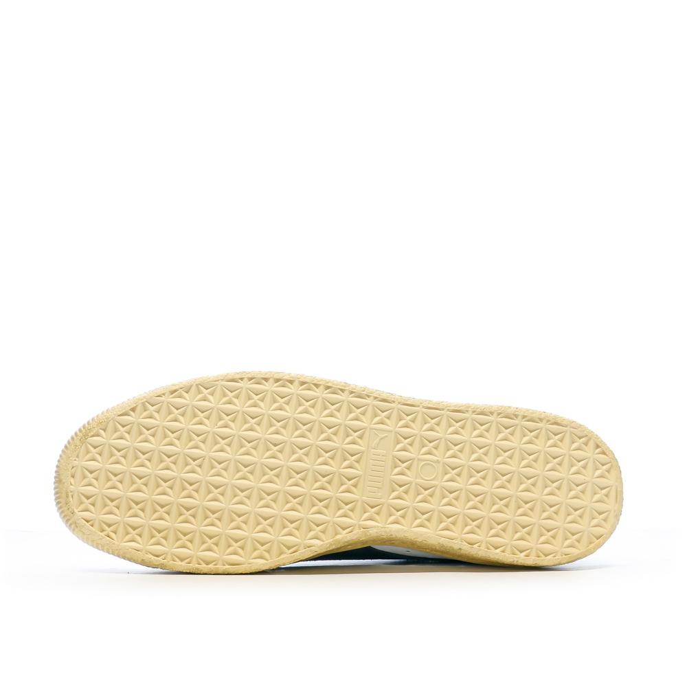 Baskets Blanc/Marine Homme Puma Clyde Vintag vue 4
