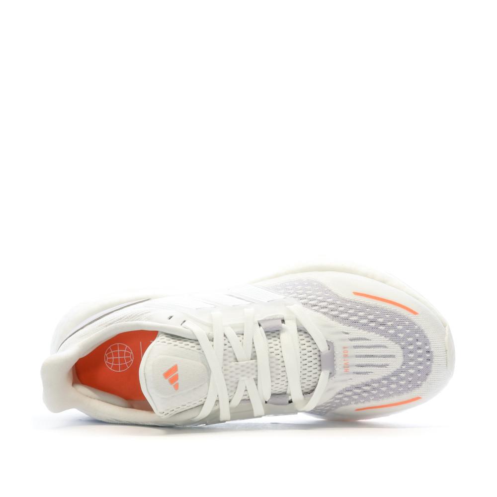 Chaussures de Running Blanches Femme AdidasPureboost 22 vue 4