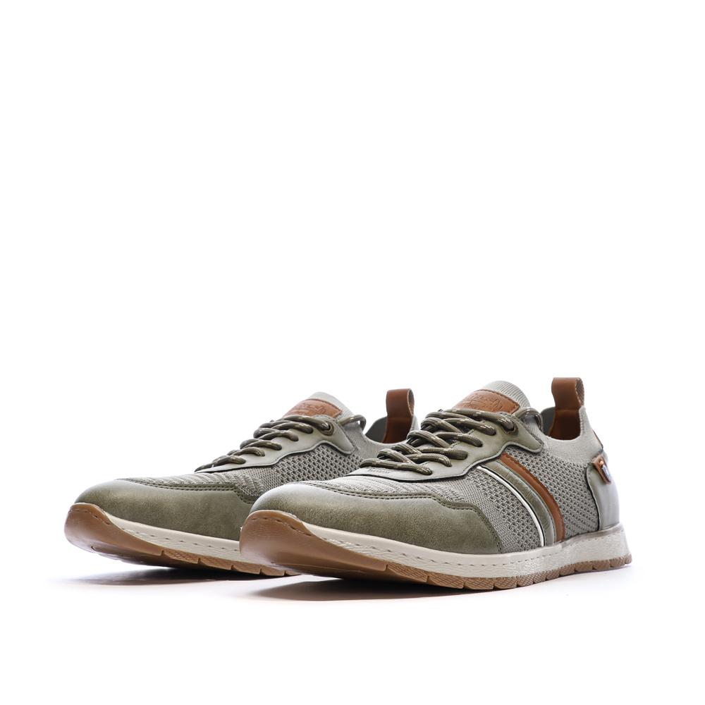 Zapatillas de deporte de color caqui para hombre Refresh 175665 ver 6