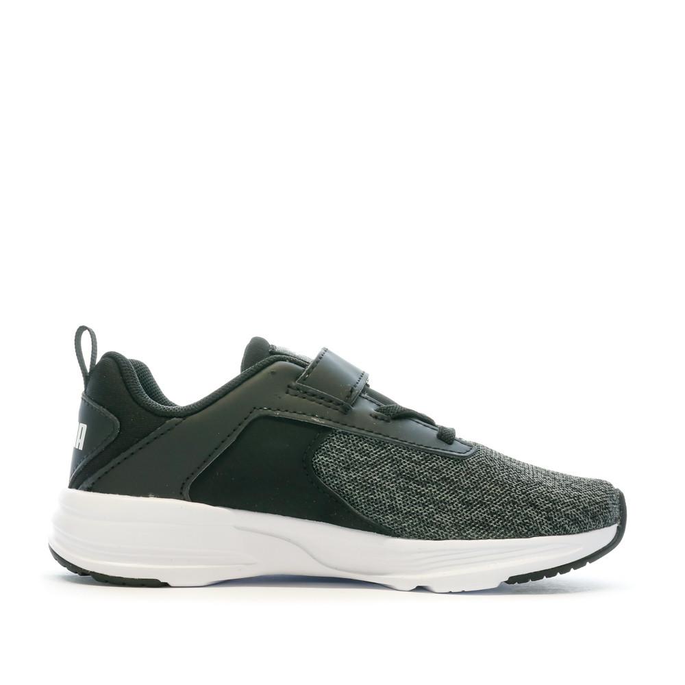 Baskets Noires Garçon Puma Ps Comet vue 2