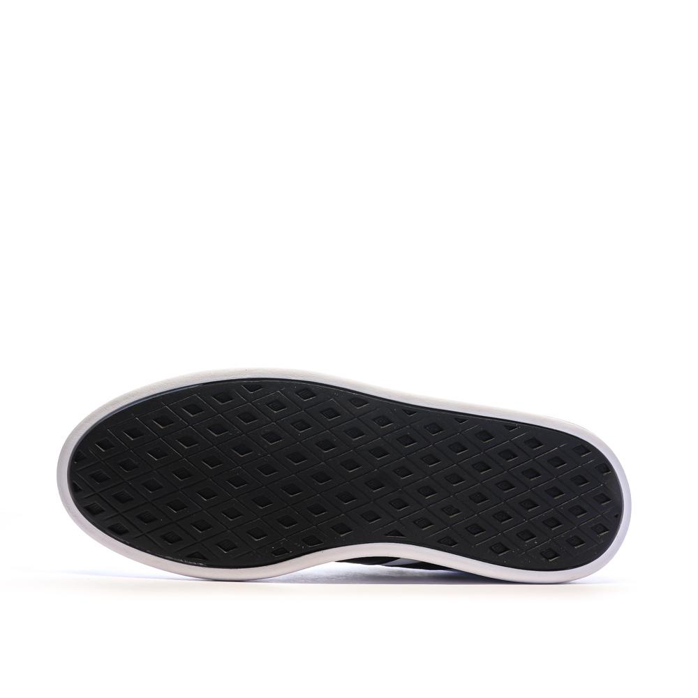 Baskets Blanches/Noir Femme Adidas Breaknet Sleek vue 5
