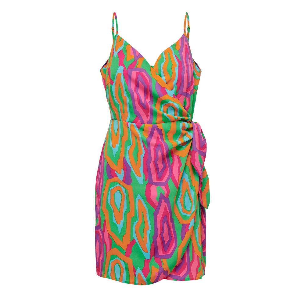 Robe Multicolore Femme Only Lalma Life pas cher