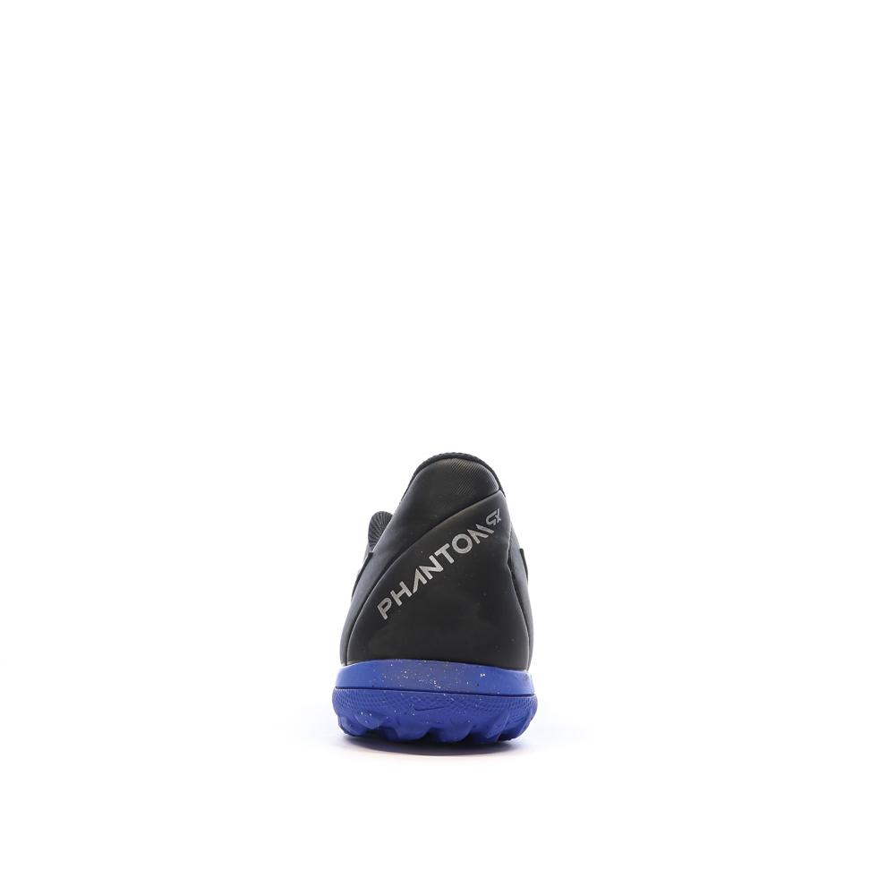 Chaussures de Foot Noir/Bleu Homme Nike Phantom GX Club TF vue 3