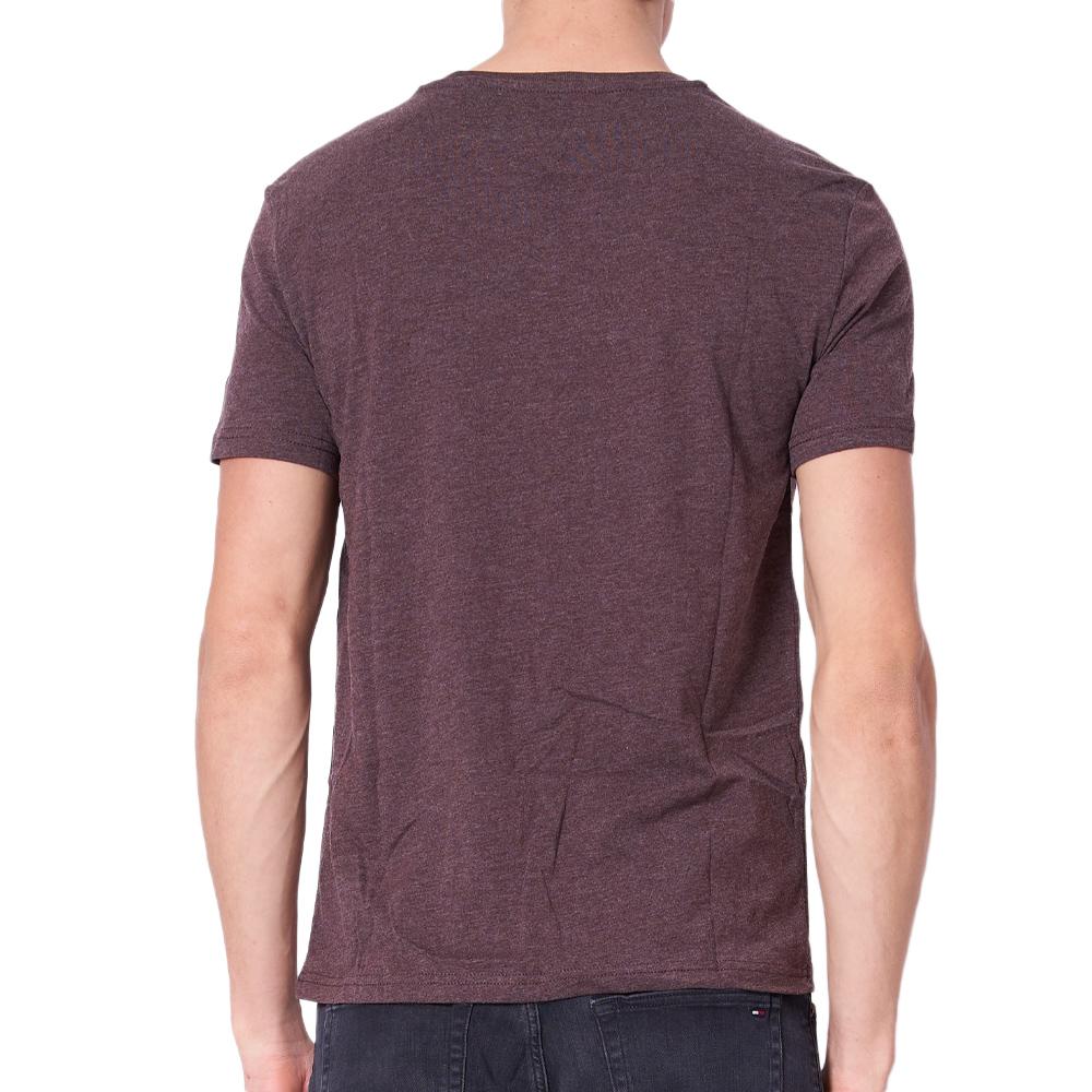 T-shirt Taupe Homme Tommy Hilfiger Tjm X Slim Jaspe vue 2