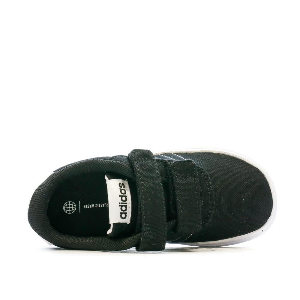 Baskets Noir Garçon Adidas Vulcraid vue 4