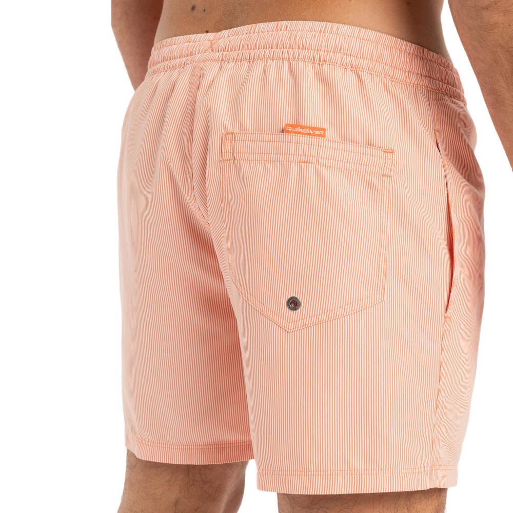 Short de bain Rouge Homme Quiksilver Deluxe 15 vue 2