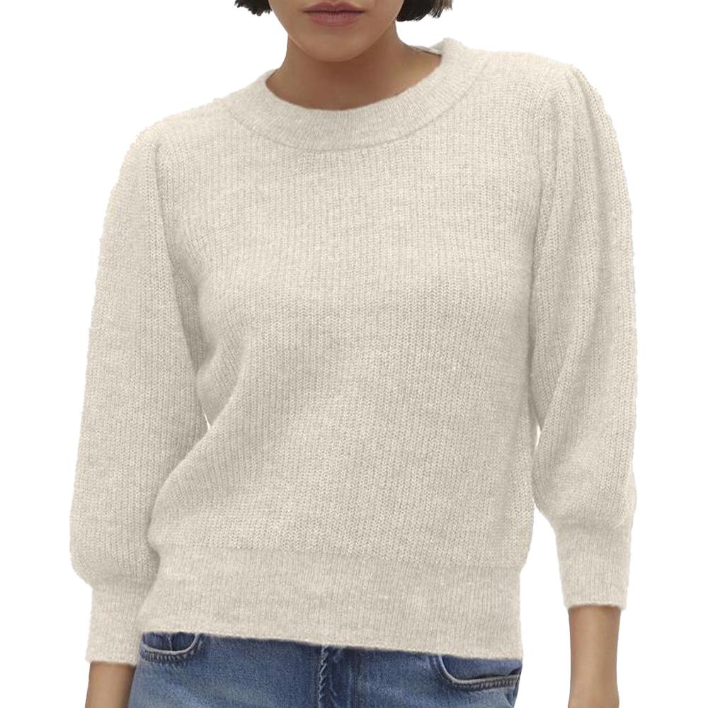 Pull Beige Femme Vero Moda Vigga pas cher