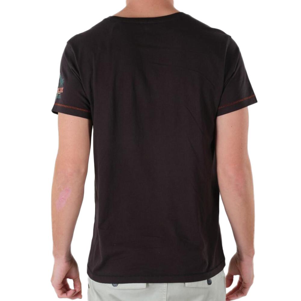 T-shirt Noir Homme Deeluxe Cali vue 2
