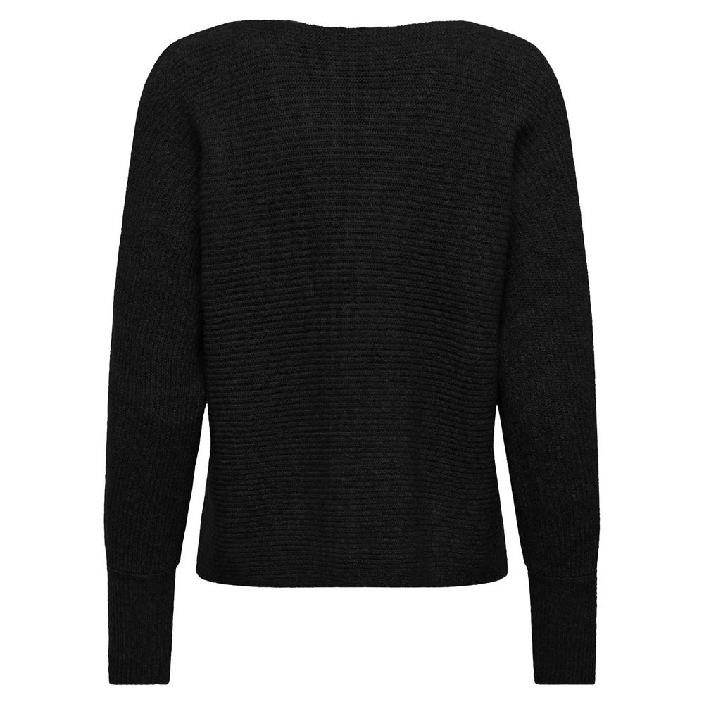 Pull Noir Femme Only Dani vue 2