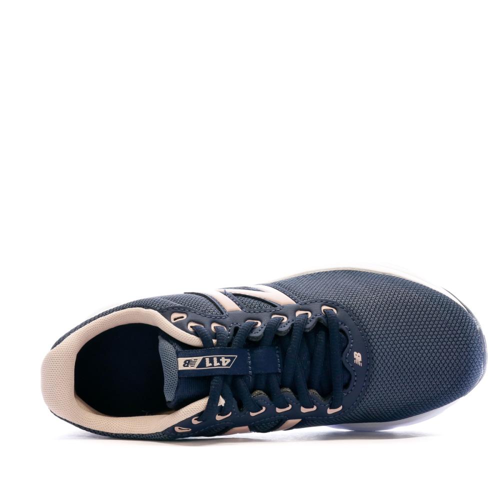 Chaussures de Running Bleu/Rose Femme New Balance 411 vue 4