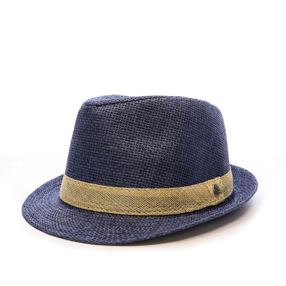 Chapeaux de Paille Marine Homme Via Lorenzo Ocean pas cher