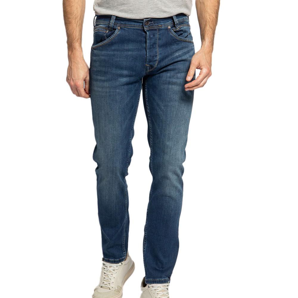 Jean Regular bleu Foncé Homme Pepe jeans Spike pas cher