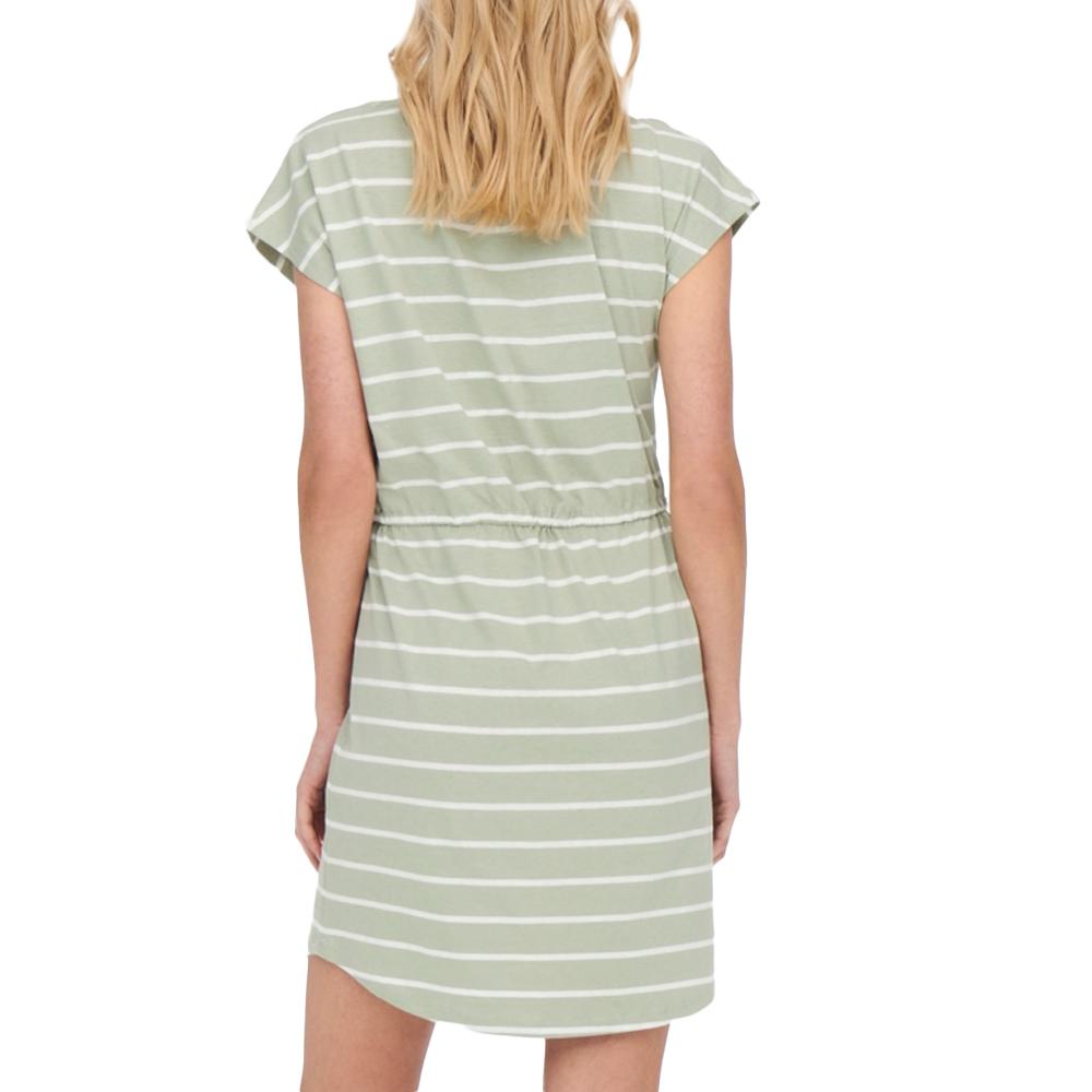 Robe Verte à Motifs Femme JDY Lucia vue 2