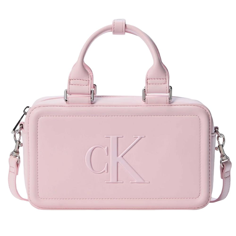 Sac à bandoulière Rose Femme Calvin Klein Jeans Bold pas cher