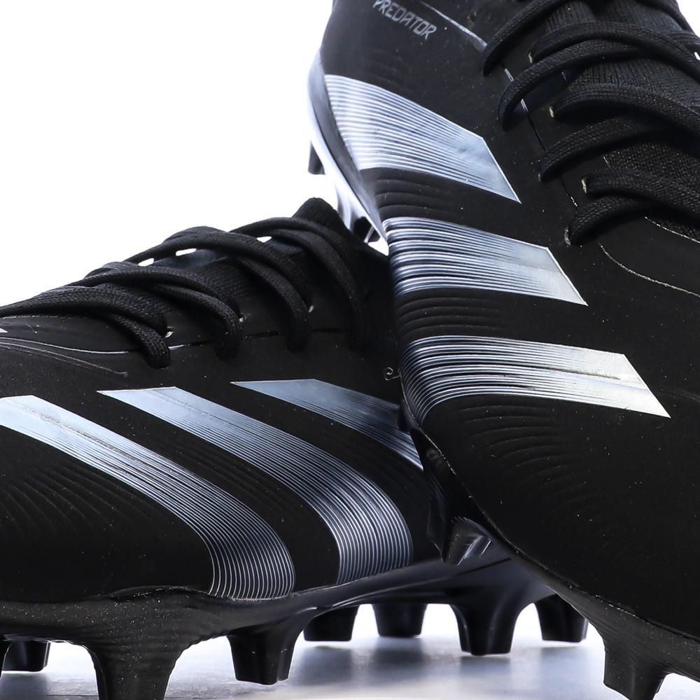 Chaussures de Foot Noires Homme Adidas Predator Pro FG vue 7