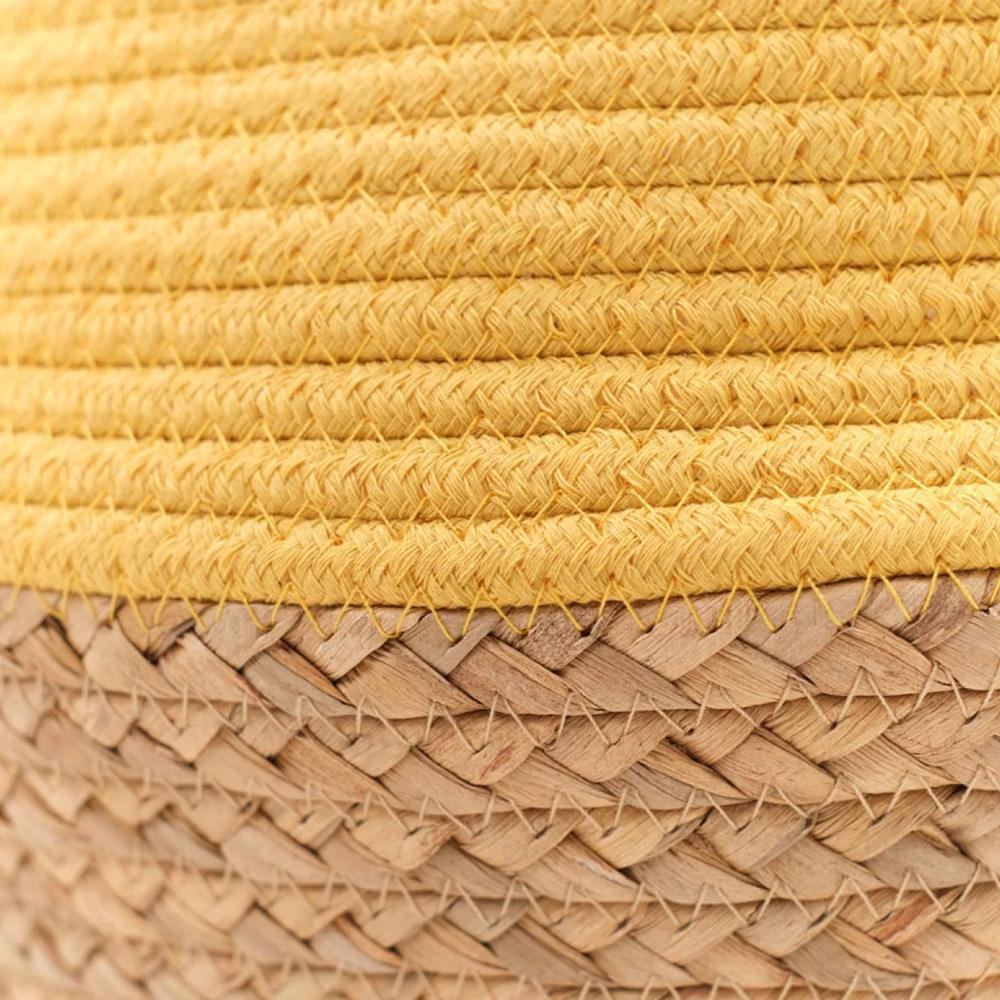 Panier Jaune/Paille Atmosphera Céladon vue 2