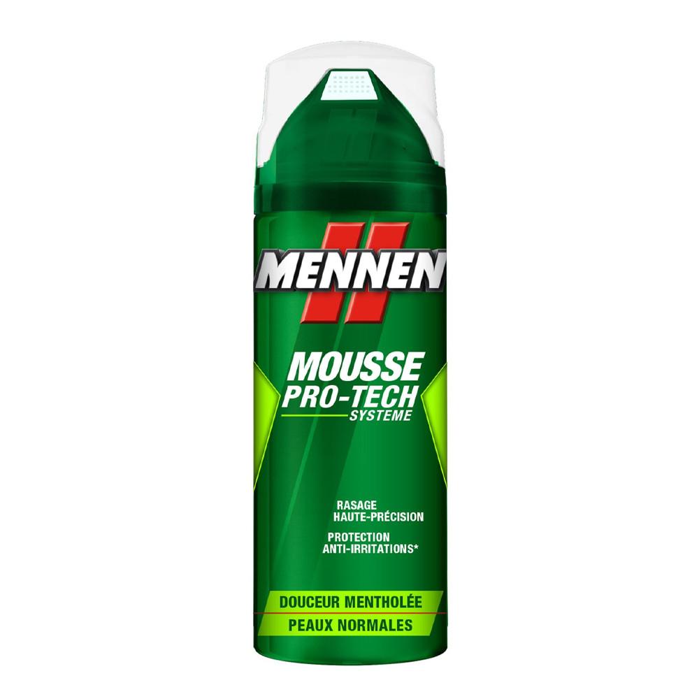 Mousse à raser pro-tech système Douceur mentholée Mennen 250ml pas cher
