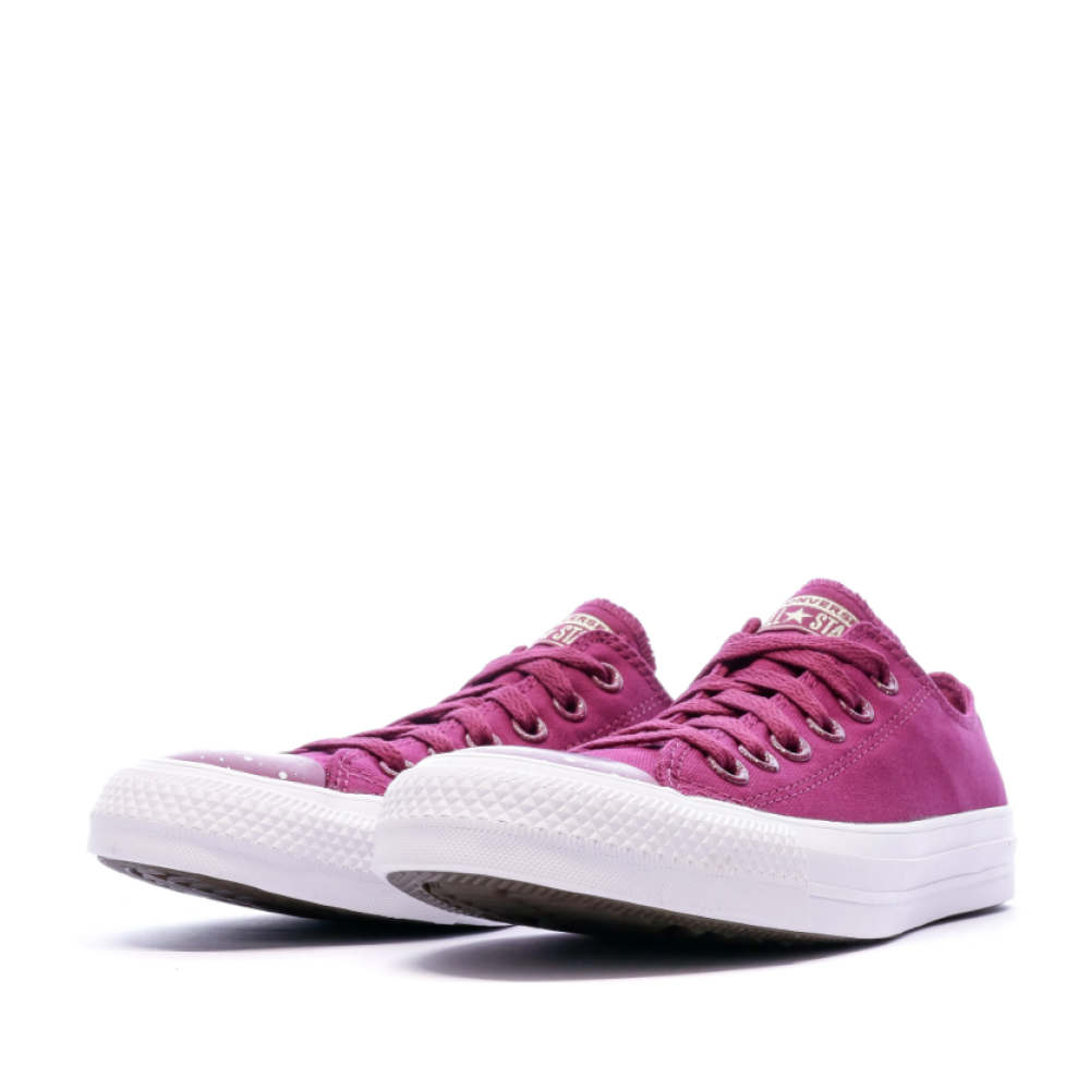 All Star Baskets Prune Femme Converse vue 6