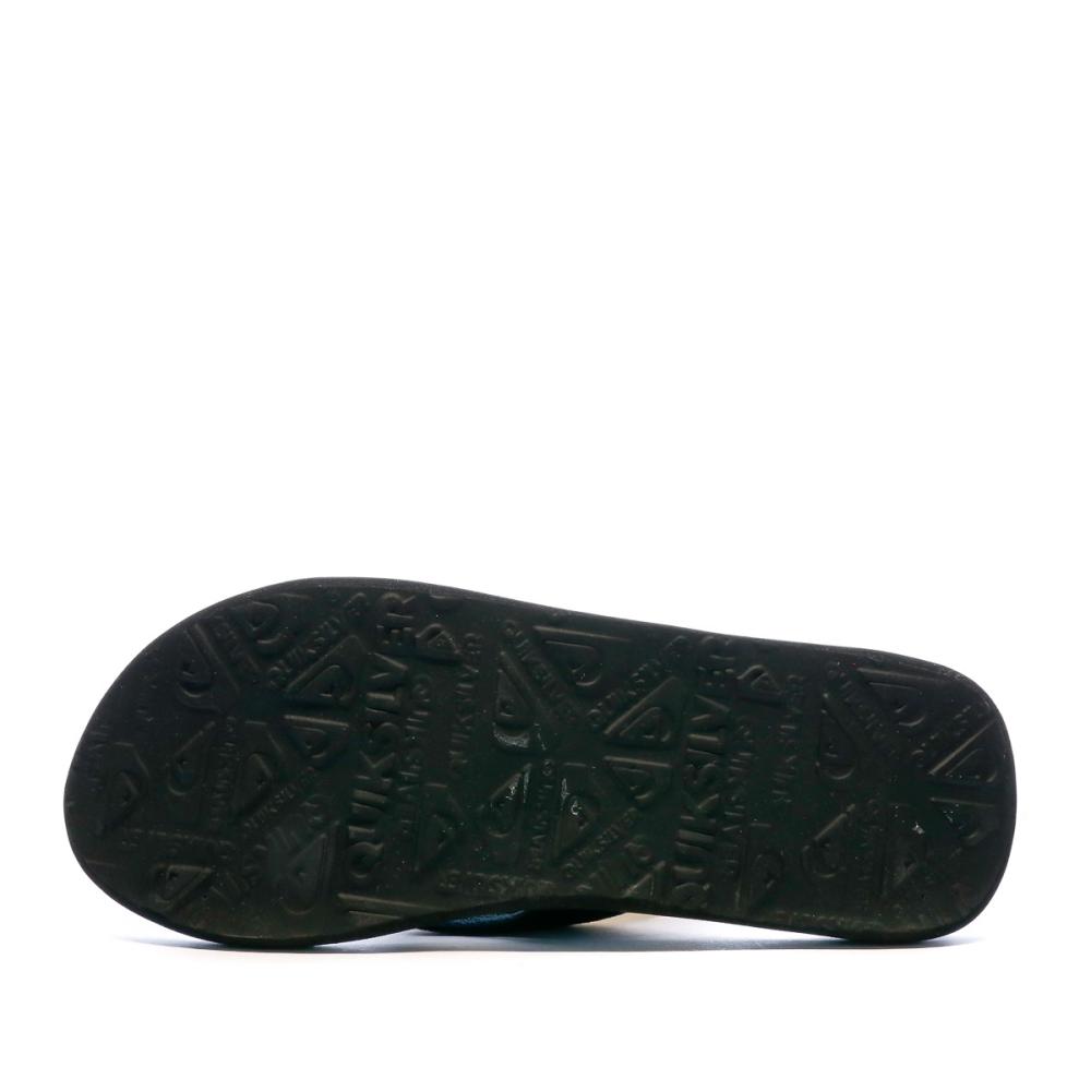Tongs Bleu/Corail Homme Quiksilver Molokain Layback vue 2