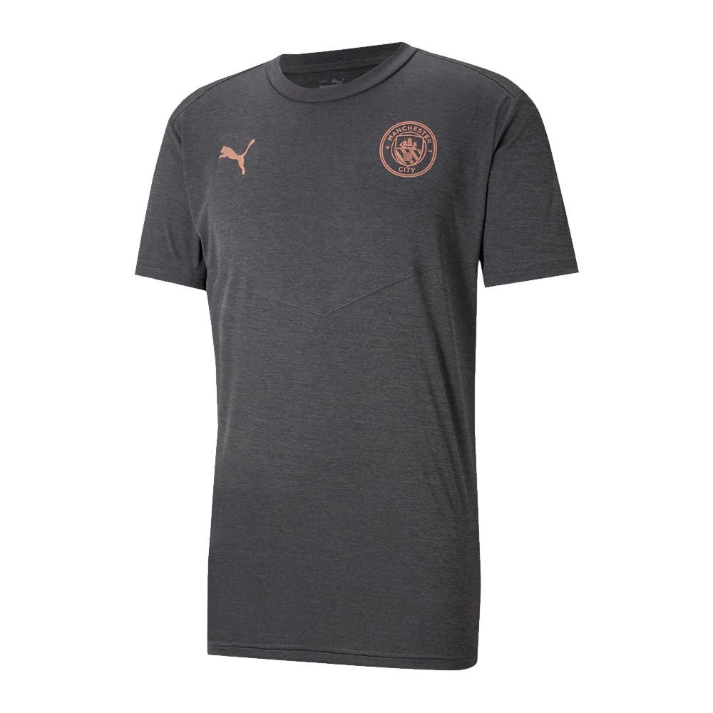 Manchester City Maillot d'échauffement Noir Homme Puma 2020/21 pas cher