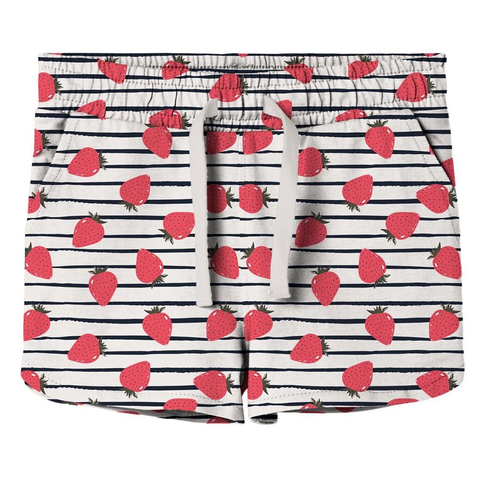 Short Blanc/Rouge Fille Name it Vigga pas cher