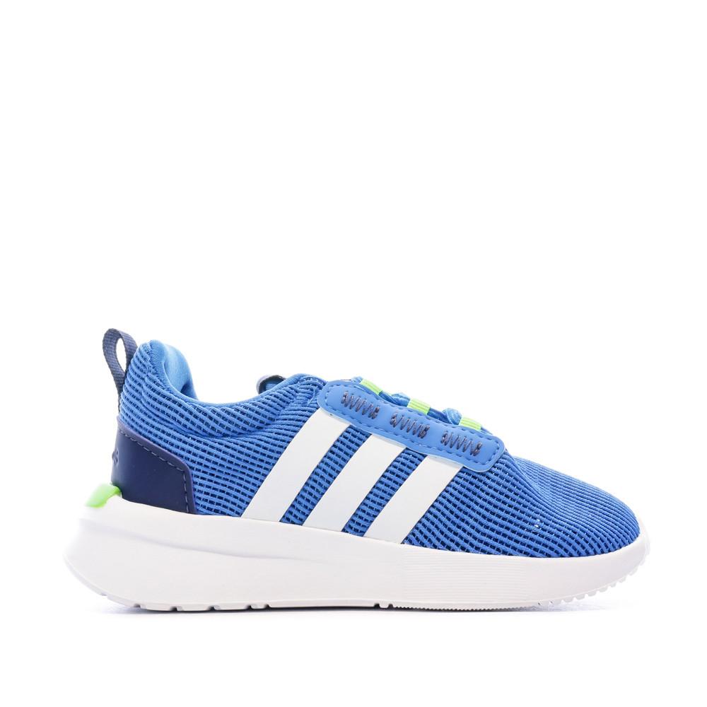 Baskets Bleu Garçon Adidas Racer Tr21 I vue 2