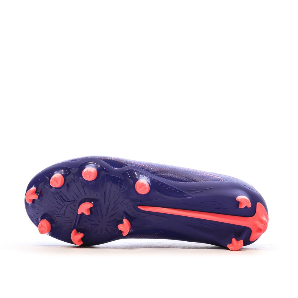 Chaussures de football Violettes Garçon Puma Ultra 5 FG/AG vue 5