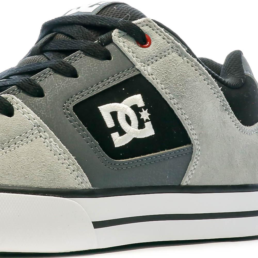 Baskets Noir/Grise Homme Dc shoes Pure vue 7