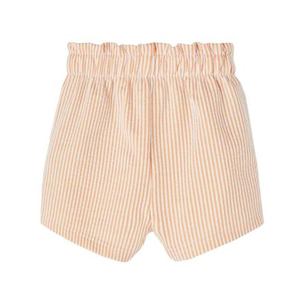 Short à Rayures Orange Fille Name It FAME vue 2