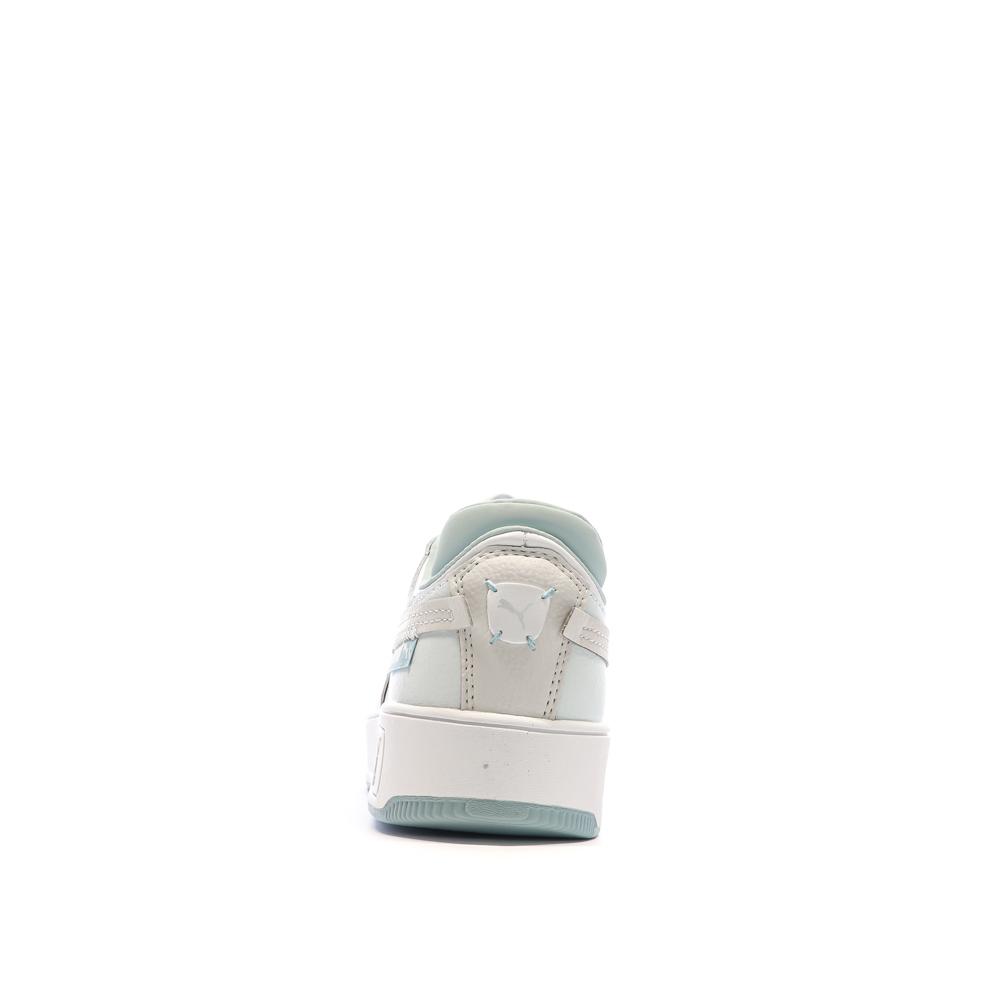 Chaussures Blanc/Bleu Femme Puma Carina Street VTG vue 3