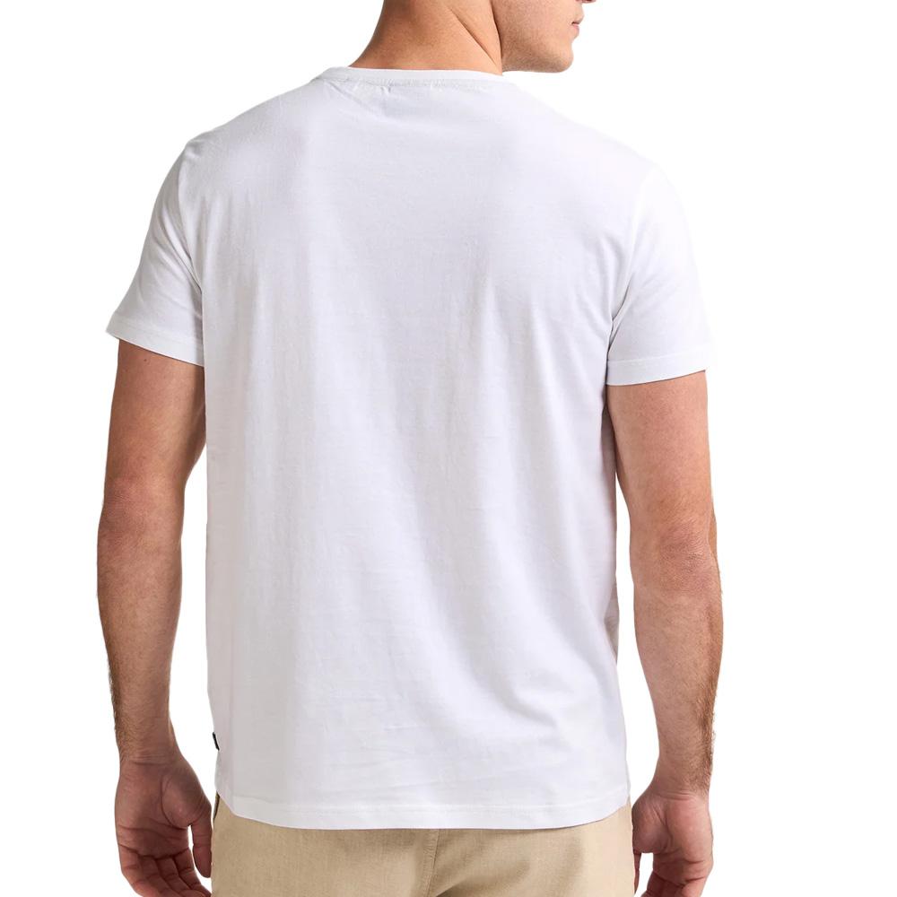 T-shirt Blanc Homme Petrol Industries TSR127 vue 2