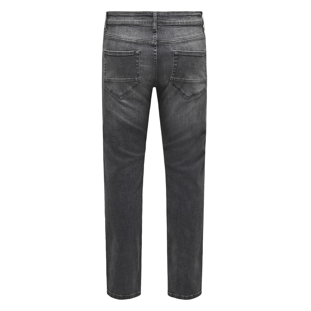 Herrenjeans Regular Fit Grau Only & Sons Weft 9407 Ansicht 3